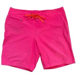Eastern Mountain Sports EMS Board Shorts Size 4 Small Pink Swim Shorts Swimwear